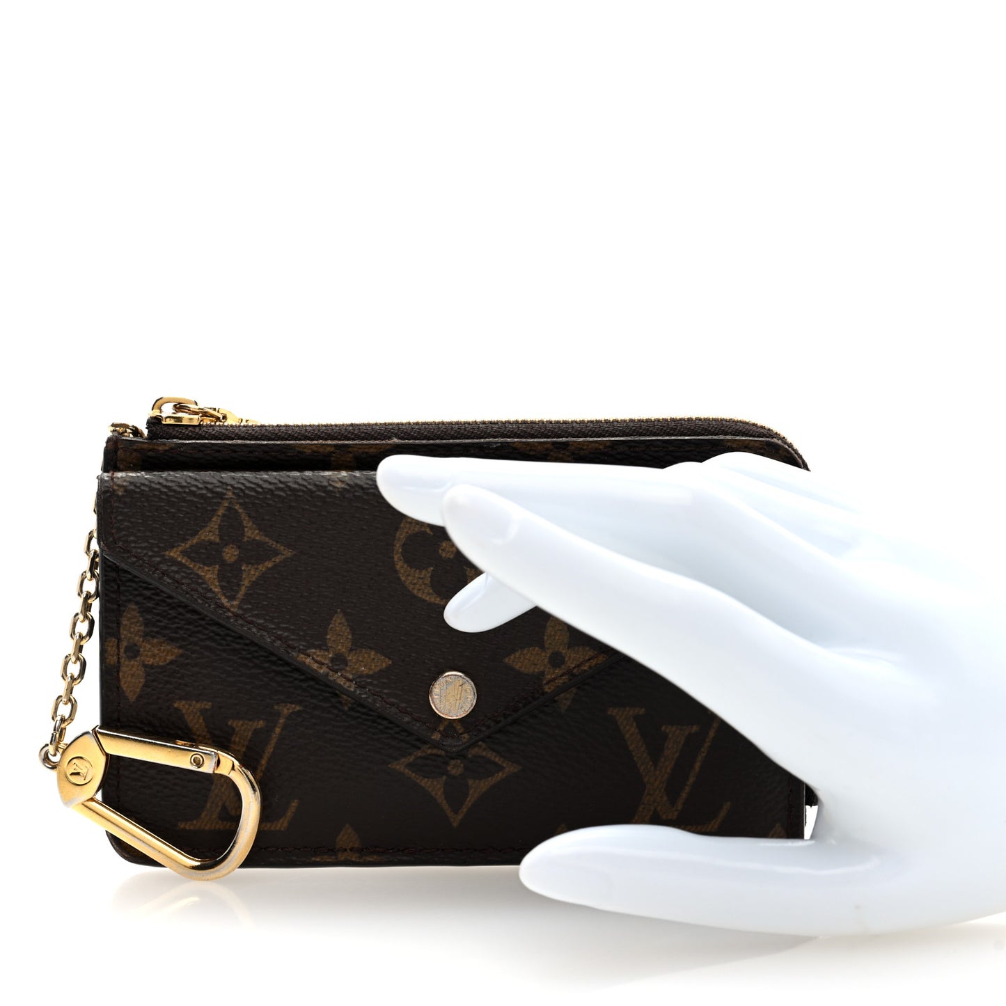 Monogram Recto Verso Card Holder Black