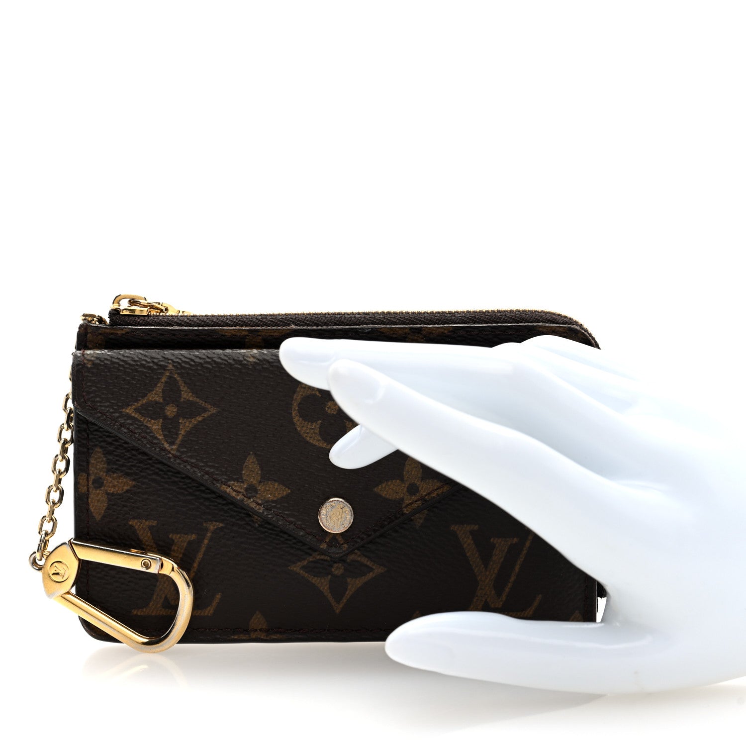 Louis Vuitton Monogram Recto Verso Card Holder Black 2 of 6