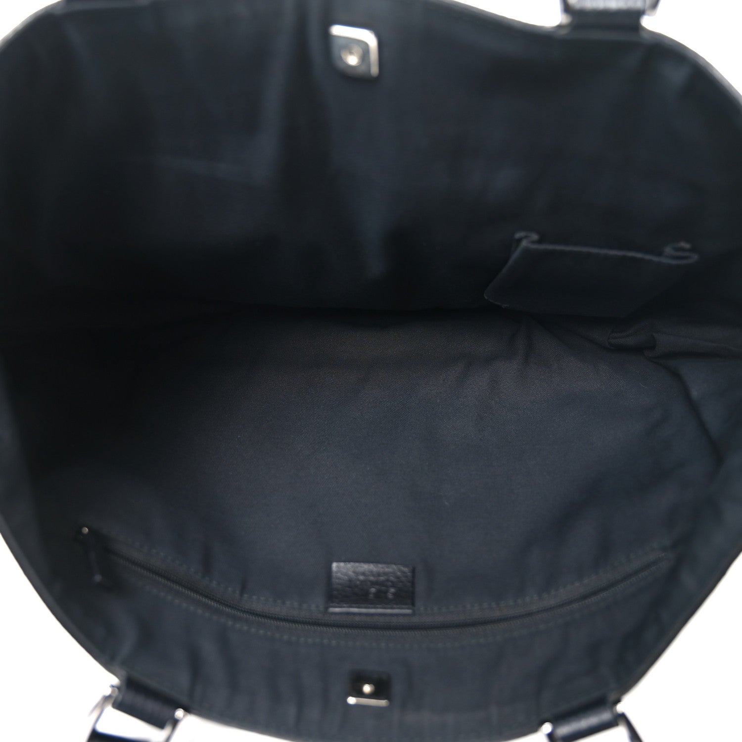 Gucci Nylon Monogram Abbey D Ring Tote Black 5 of 10