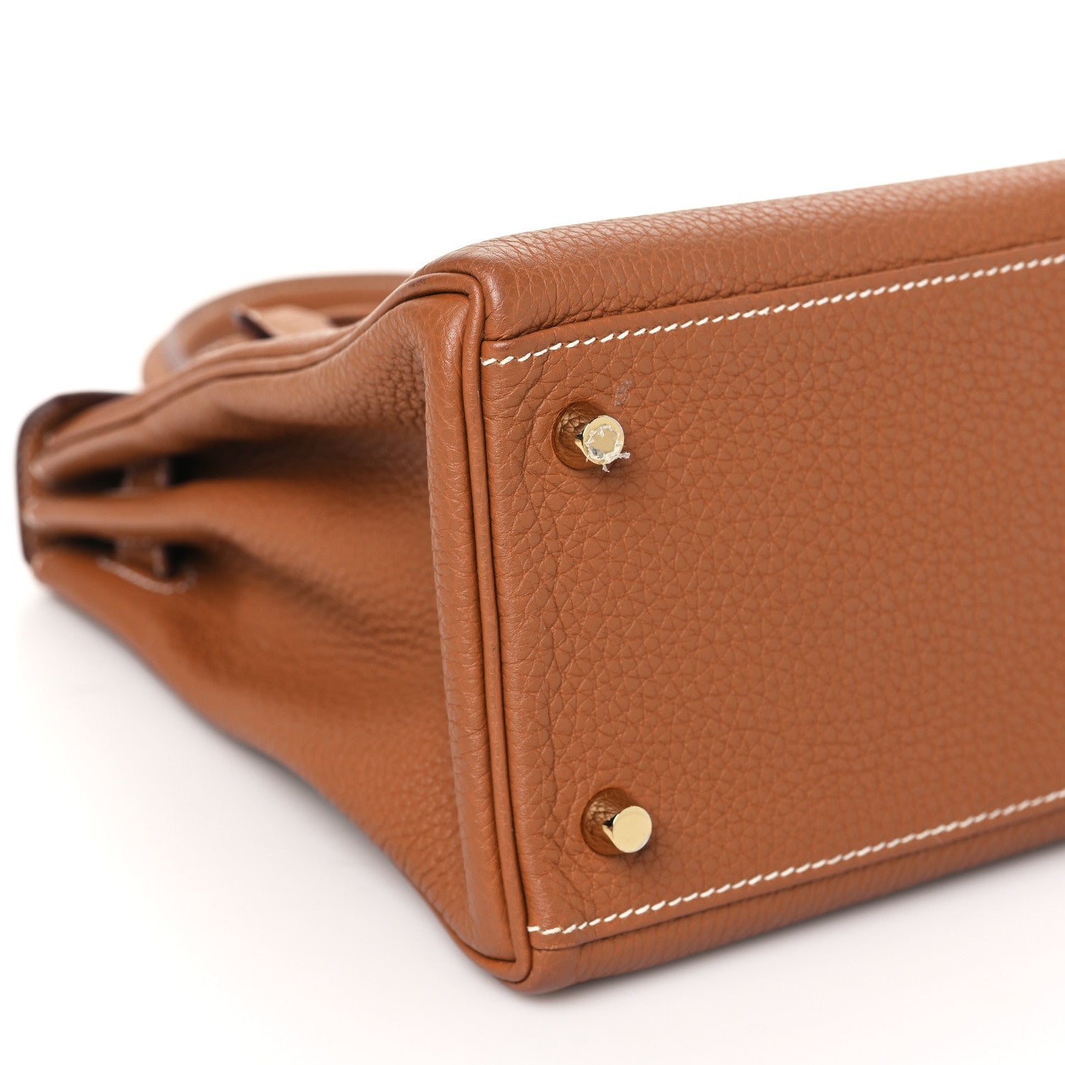 Hermes Togo Kelly Retourne 28 Gold 9 of 11
