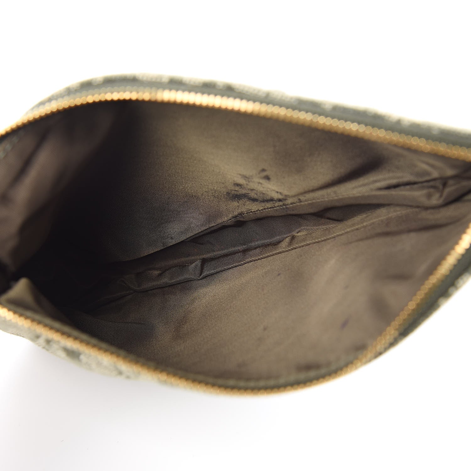 Christian Dior Monogram Mini Saddle Pochette Green 5 of 11