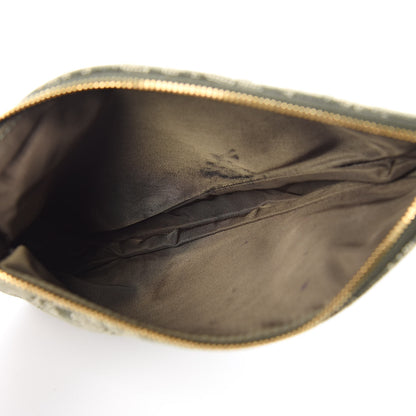 Christian Dior Monogram Mini Saddle Pochette Green 5 of 11
