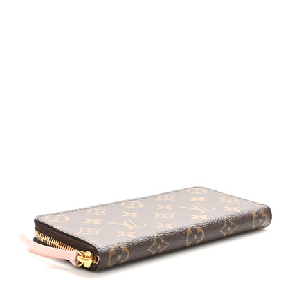 Louis Vuitton Monogram Clemence Wallet Rose Ballerine 4 of 7
