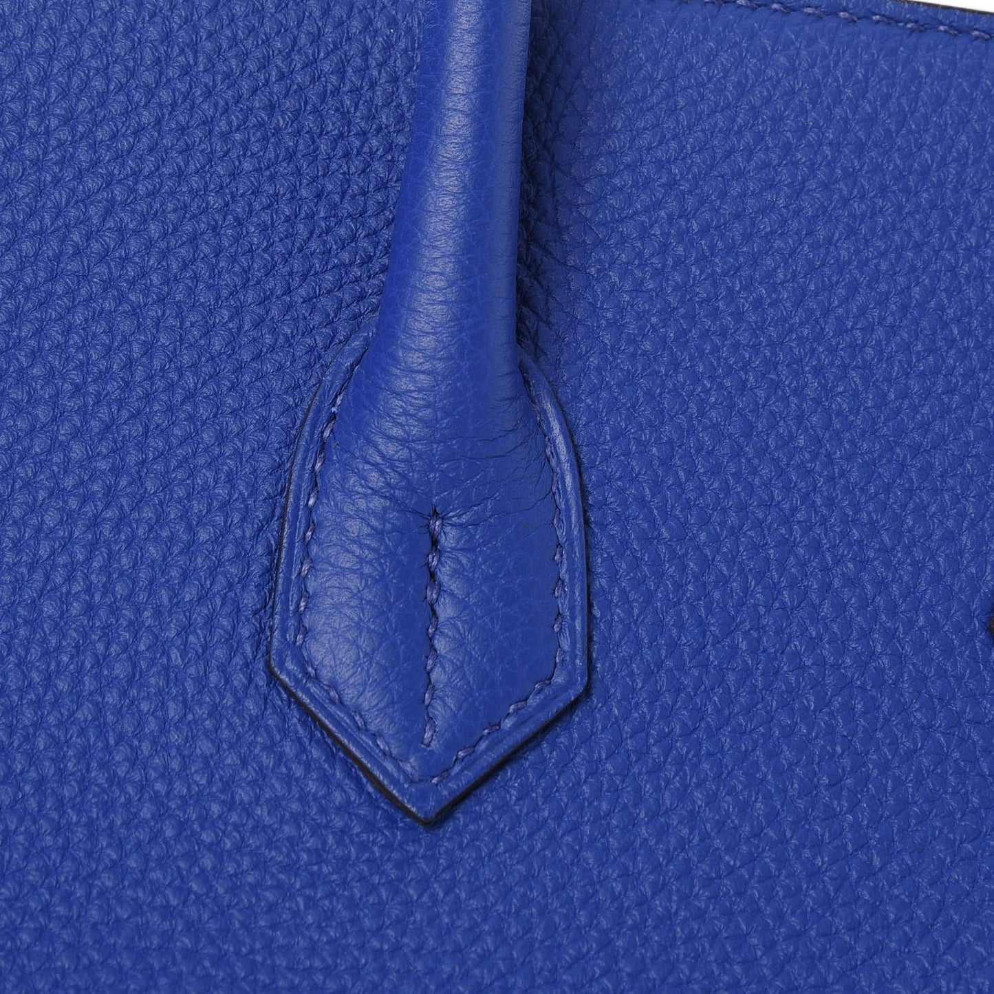 Togo Birkin 35 Bleu Electrique