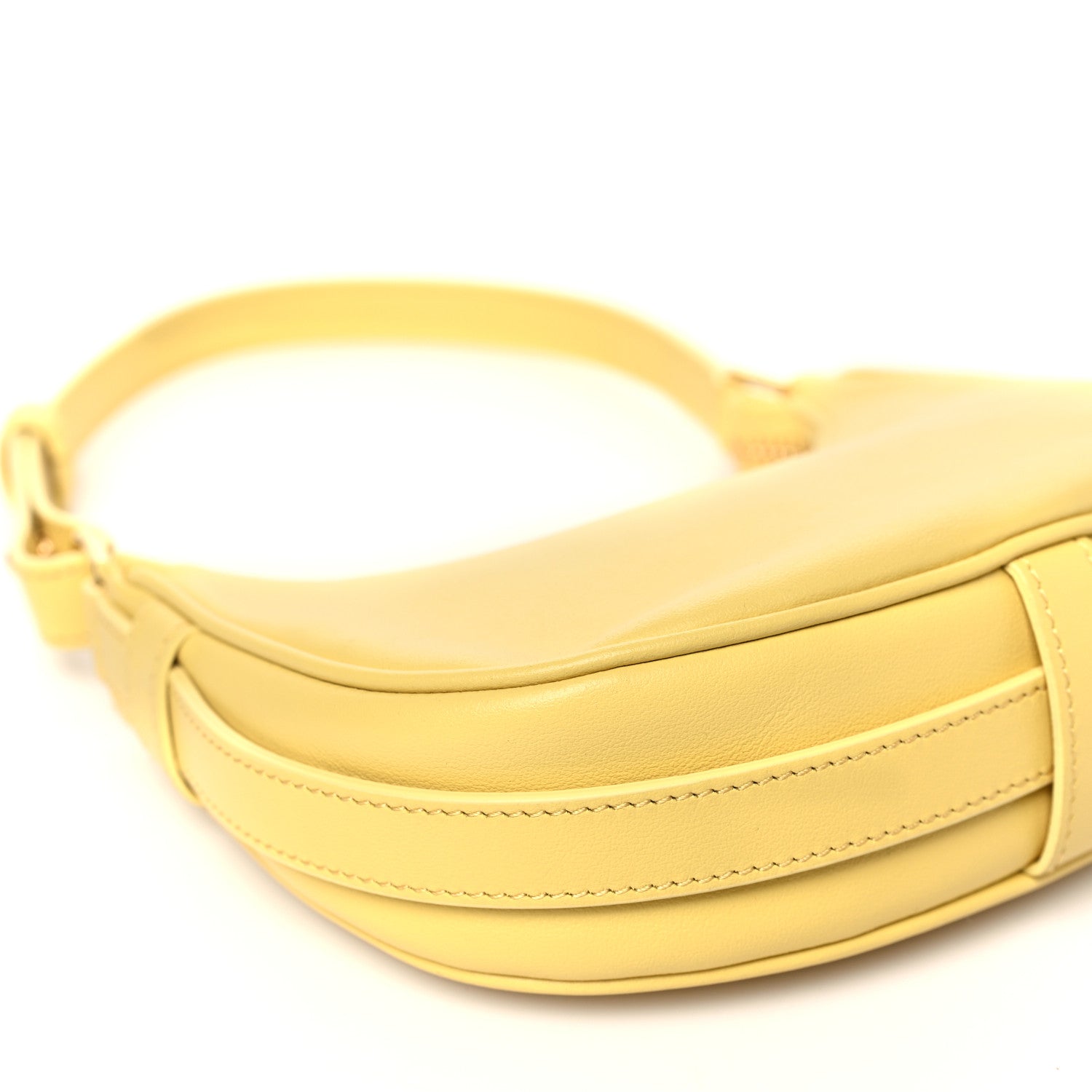 Celine Smooth Calfskin Mini Ava Shoulder Bag Yellow 9 of 11