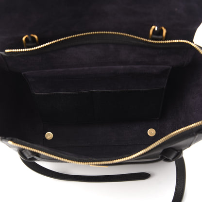 Celine Grained Calfskin Mini Belt Bag Black 5 of 9