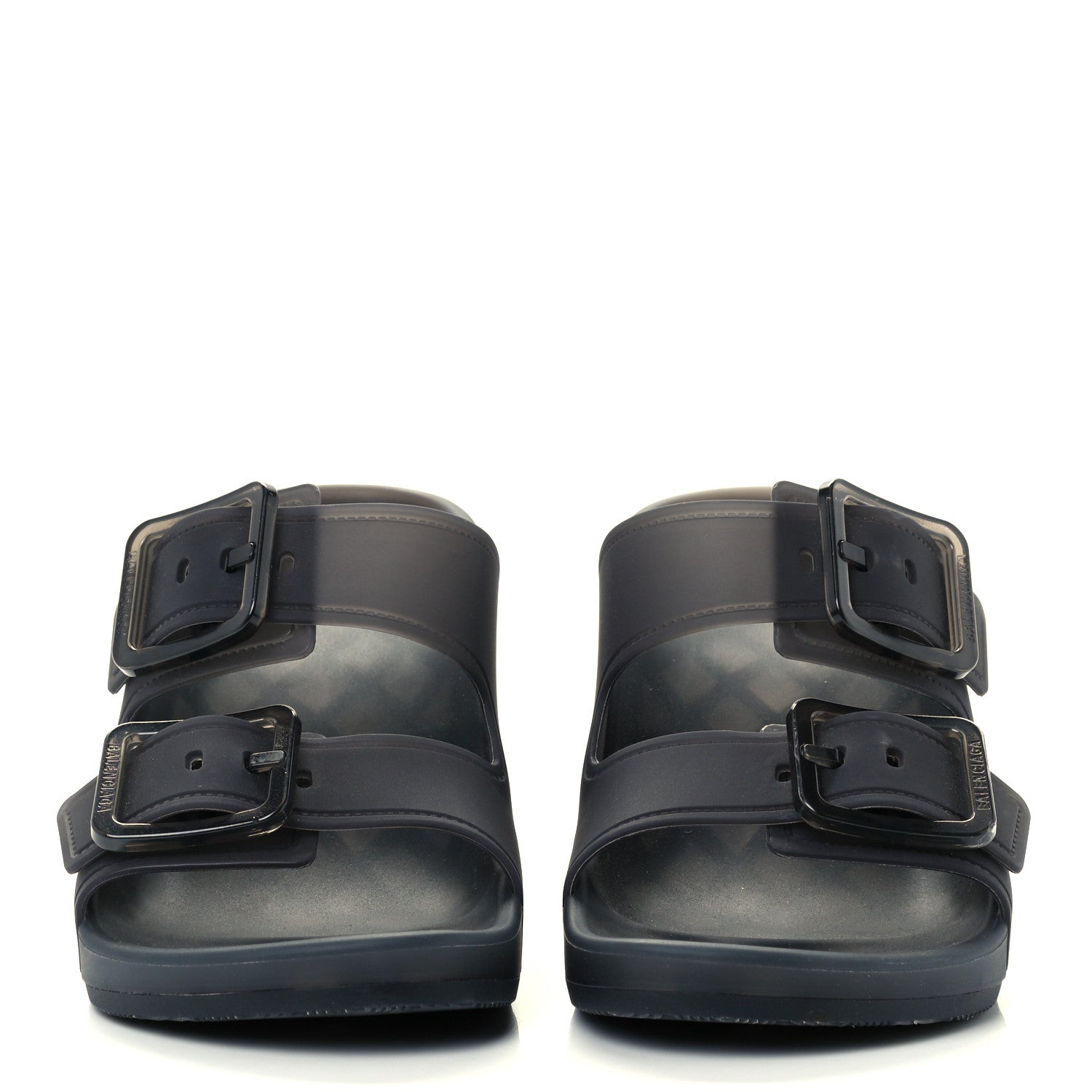 Balenciaga Technical Polyurethane Mallorca 80 Sandals 36 Black 3 of 12