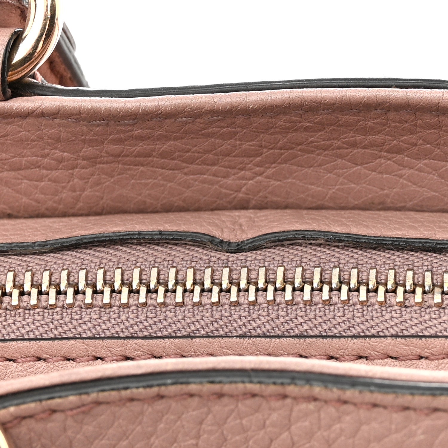 Gucci Pebbled Calfskin Small Soho Top Handle Bag Light Pink 15 of 15