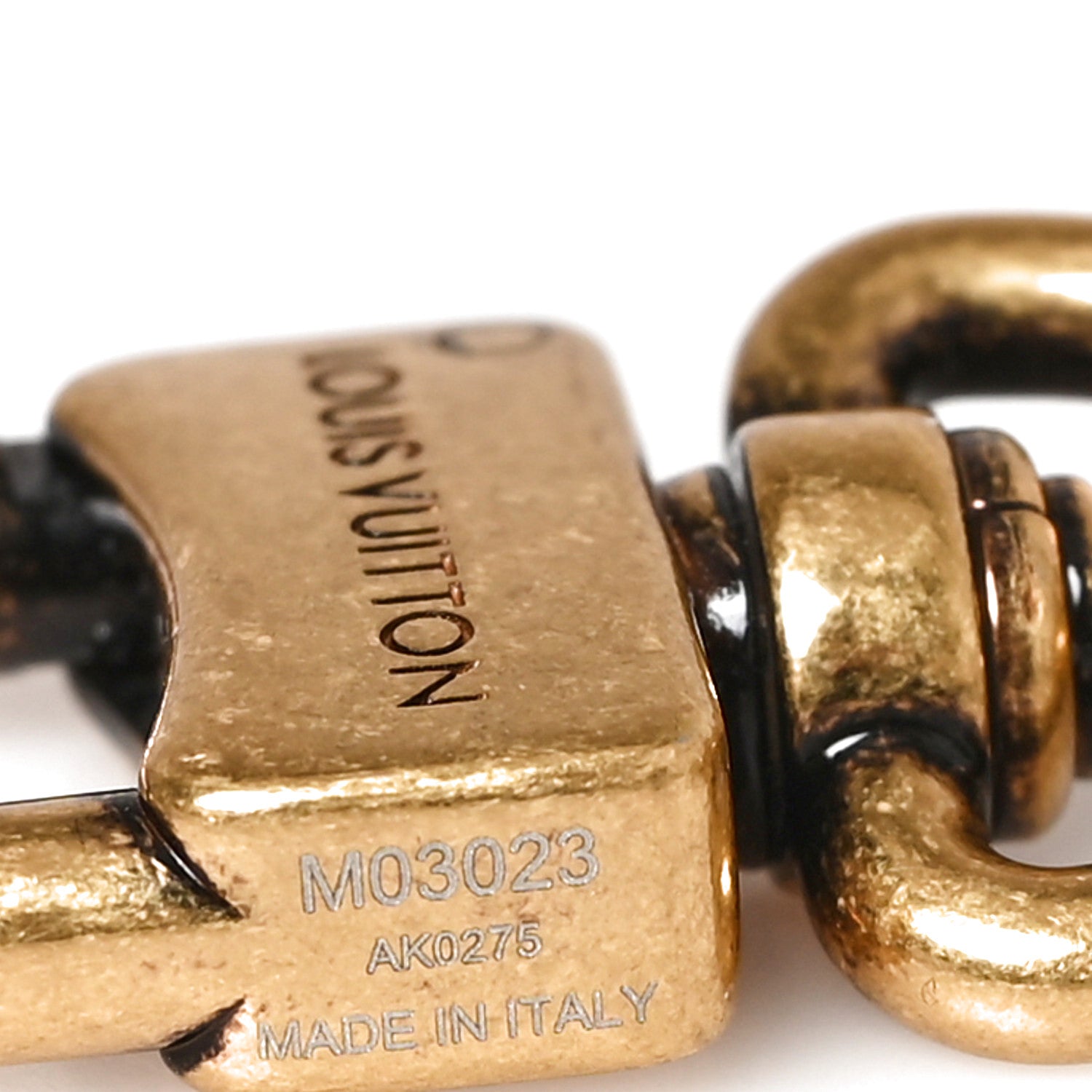 Louis Vuitton Metal Pearls Mini Chain Belt Gold 3 of 4
