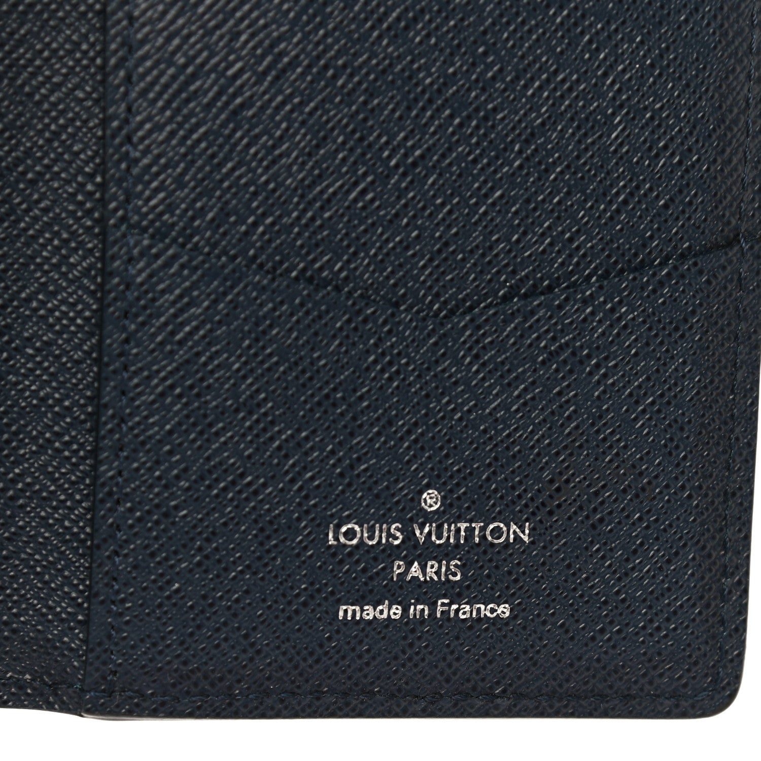 Louis Vuitton Epi Pocket Organizer Blue Marine 7 of 11