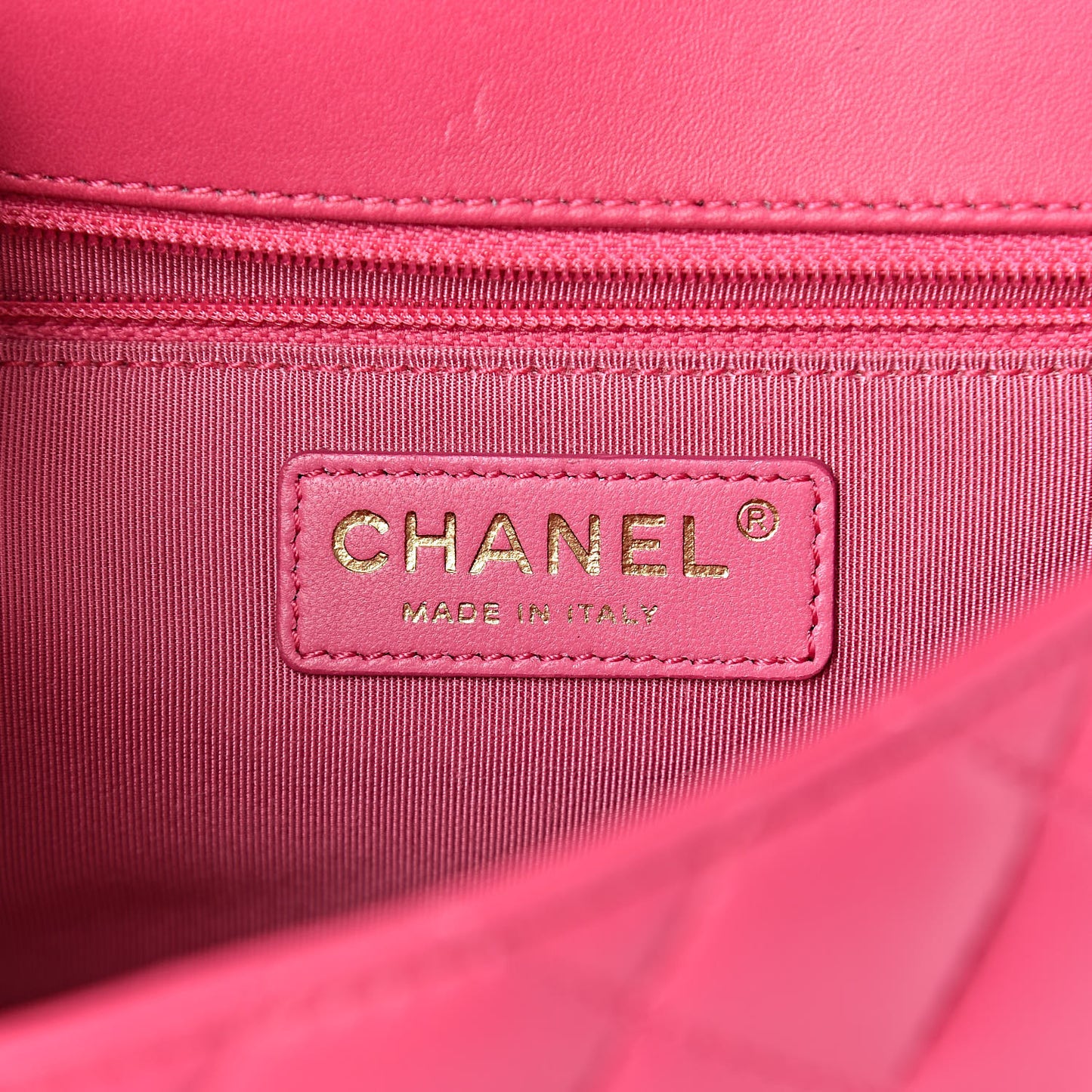 Lambskin Quilted Mini Mademoiselle Chic Flap Pink