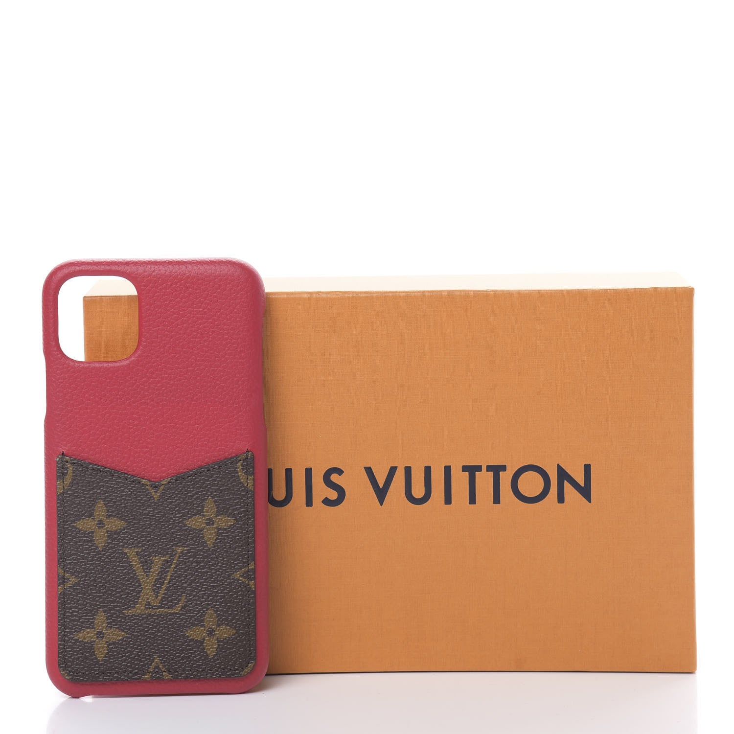 Louis Vuitton Calfskin Monogram iPhone 11 Pro Max Bumper Scarlet 11 of 11
