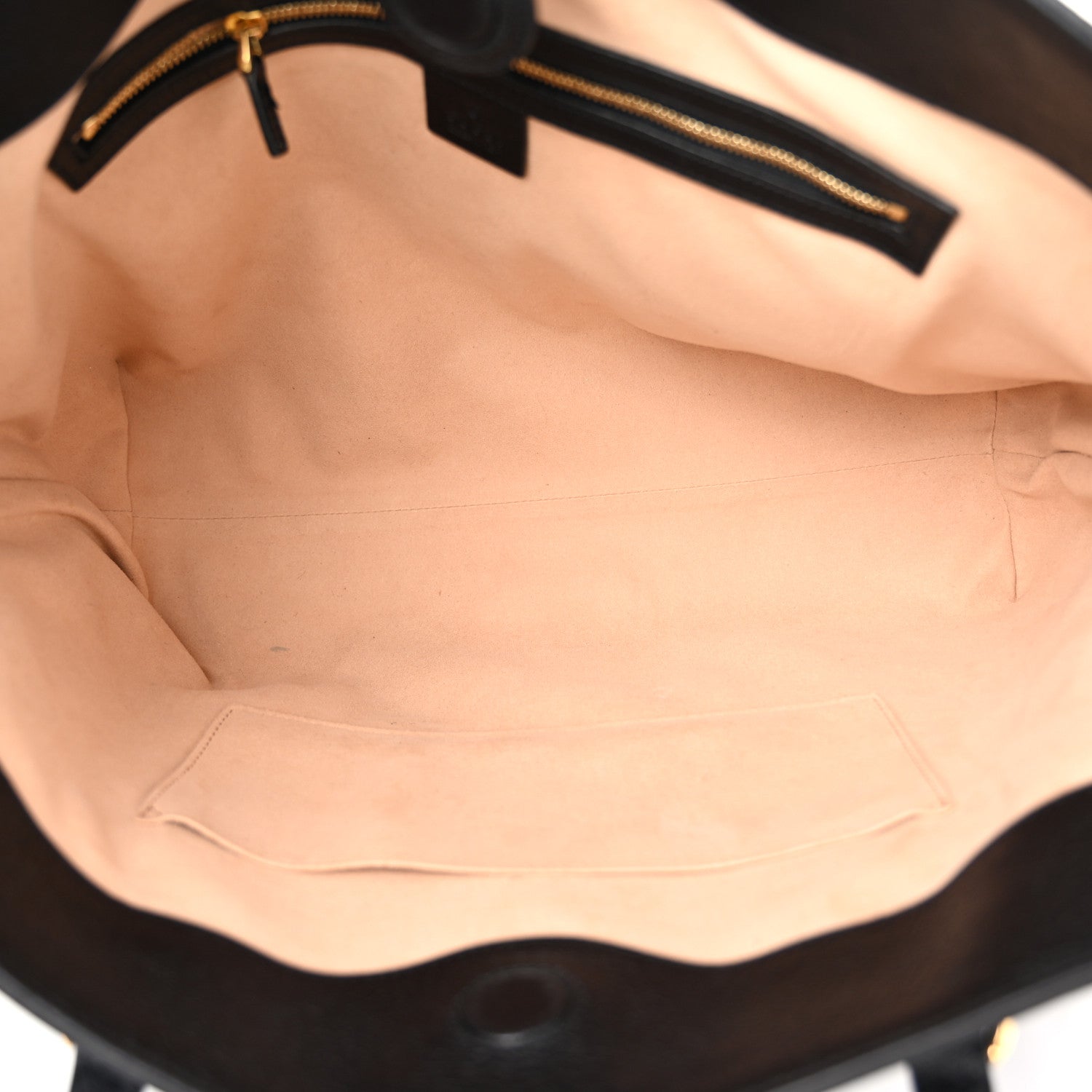 Gucci Textured Calfskin Web Medium Ophidia Shopping Tote Black 5 of 10