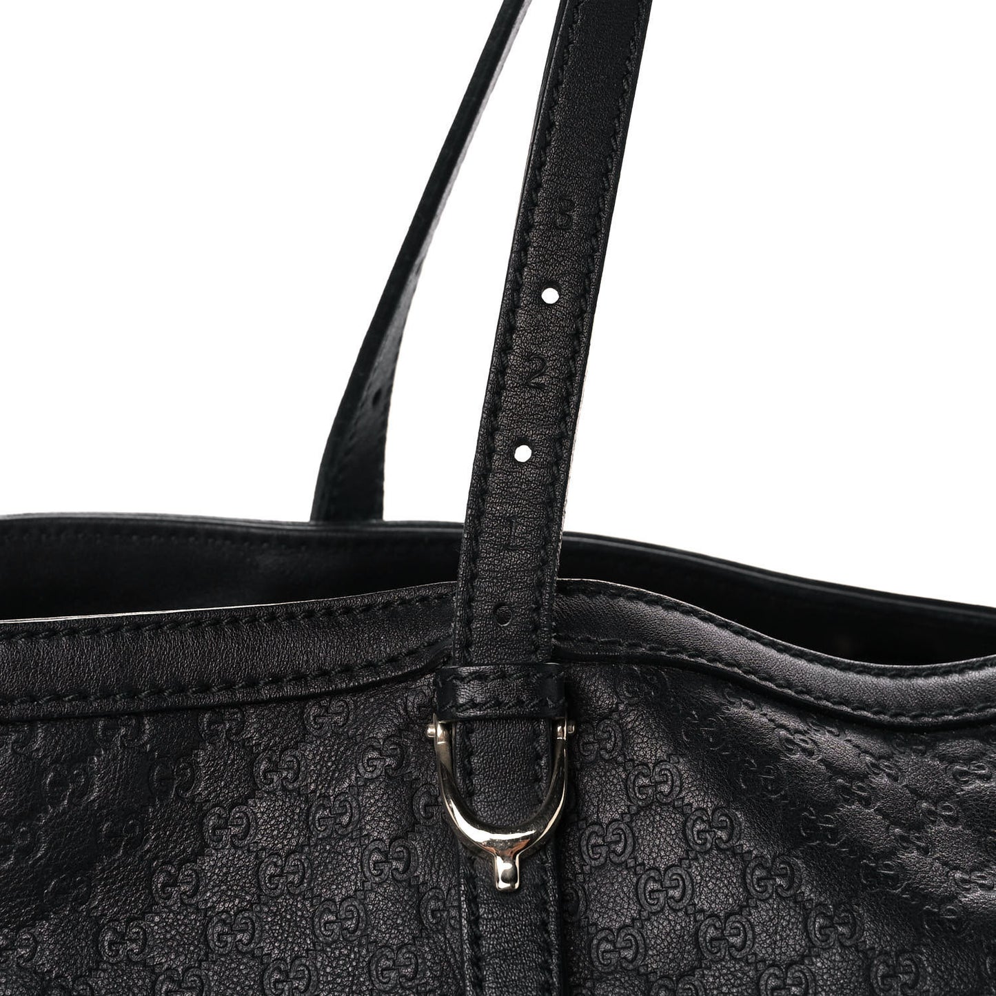 Microguccissima Medium Nice Tote Black