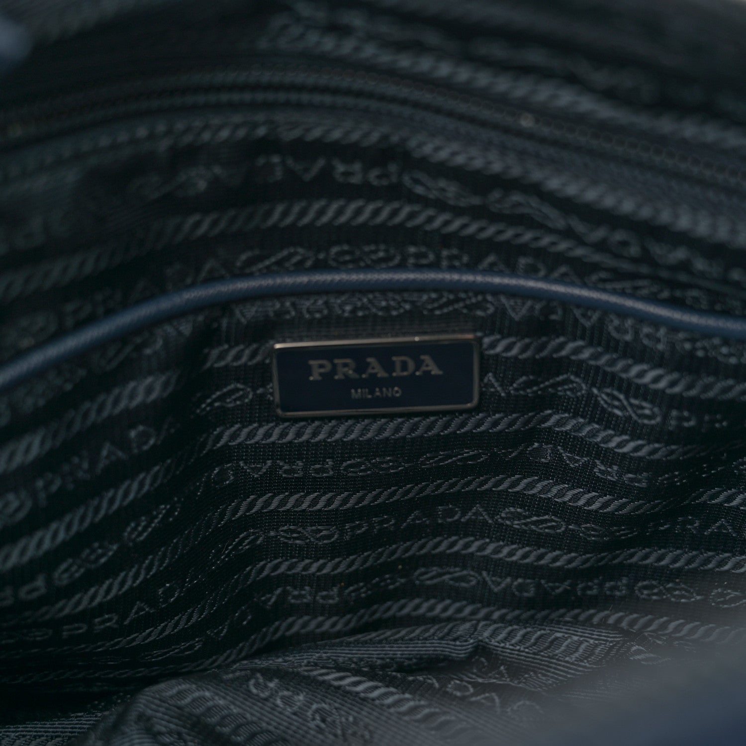 Prada Tessuto Nylon Camouflage Messenger Bag Royal 6 of 13