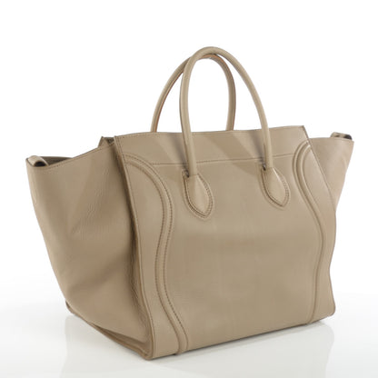Celine Supple Calfskin Large Phantom Luggage Dune 3 of 7