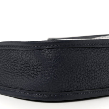 Hermes Taurillon Clemence Evelyne TPM Bleu Nuit 9 of 10