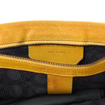 Proenza Schouler Lambskin Medium PS1 Satchel Mustard 6 of 24