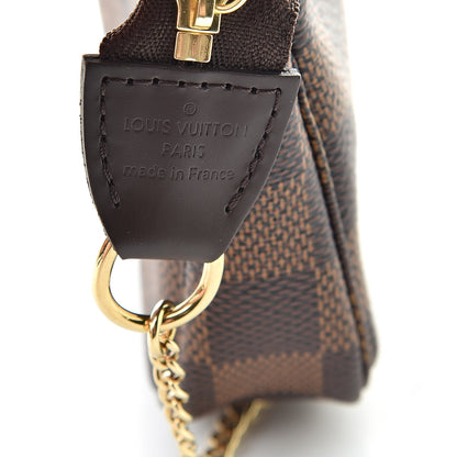 Louis Vuitton Damier Ebene Mini Pochette Accessories 6 of 8