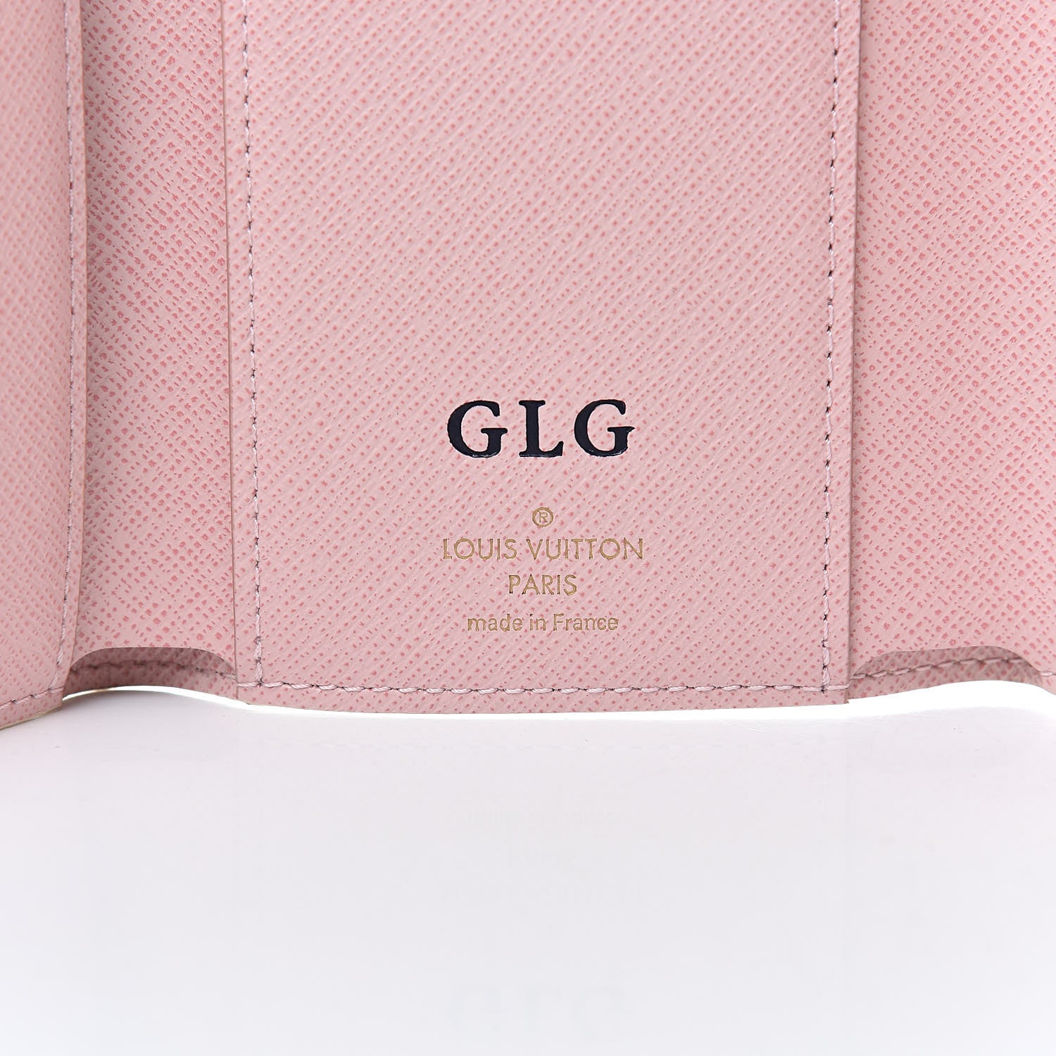 Louis Vuitton Damier Azur Victorine Wallet Rose Ballerine 6 of 7