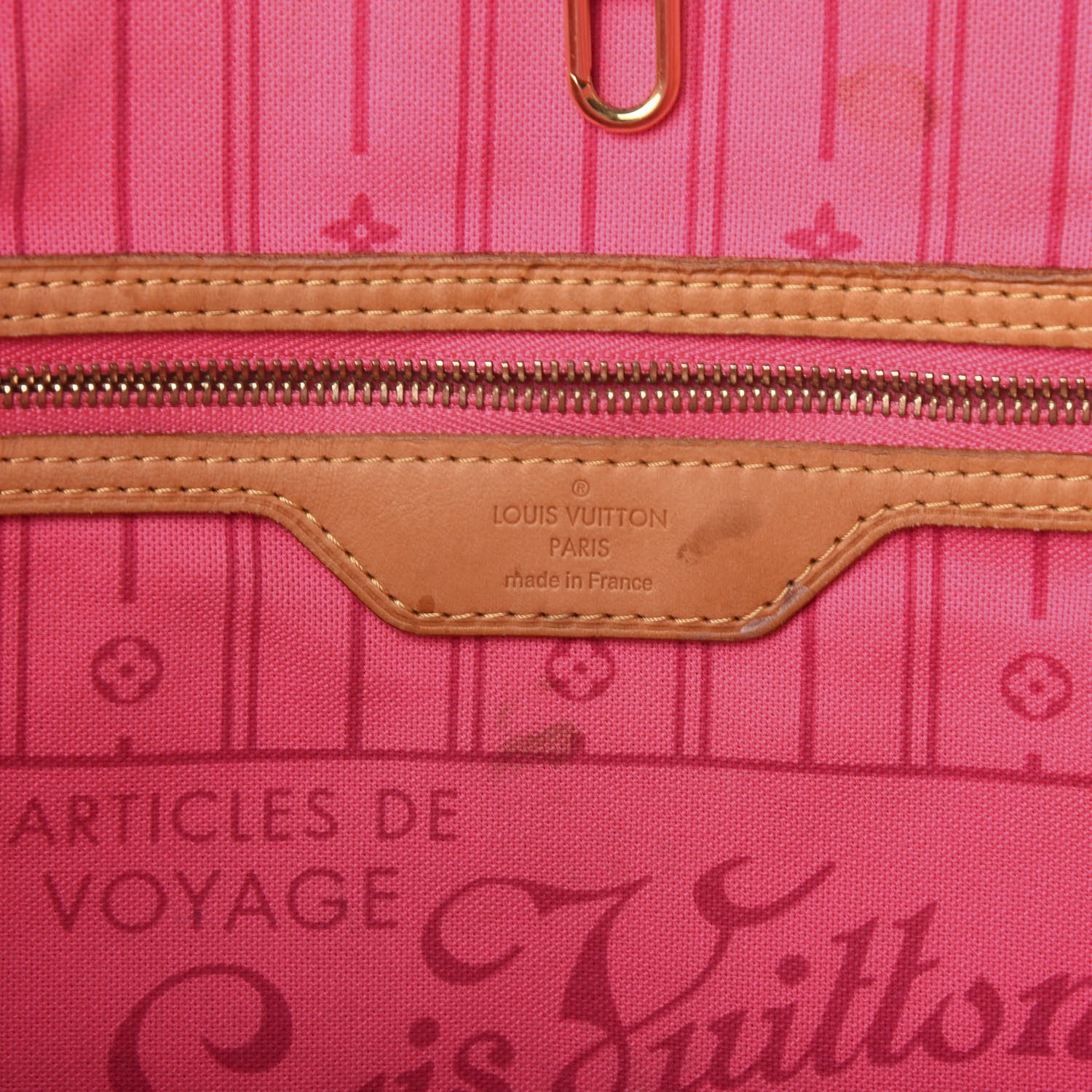 Louis Vuitton Monogram Roses Neverfull MM 7 of 16