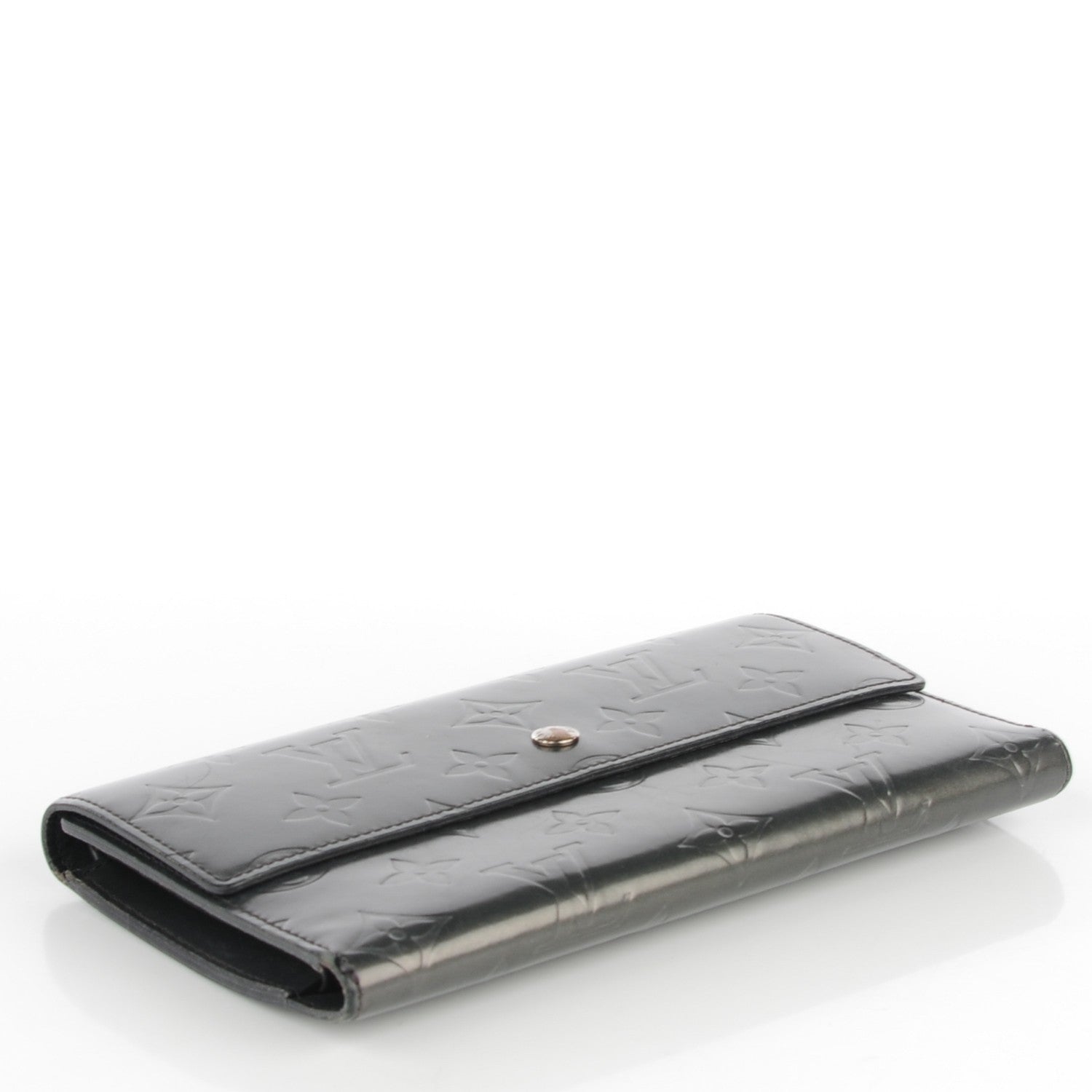 Louis Vuitton Mat Monogram Porte Tresor International Wallet Gris 5 of 10
