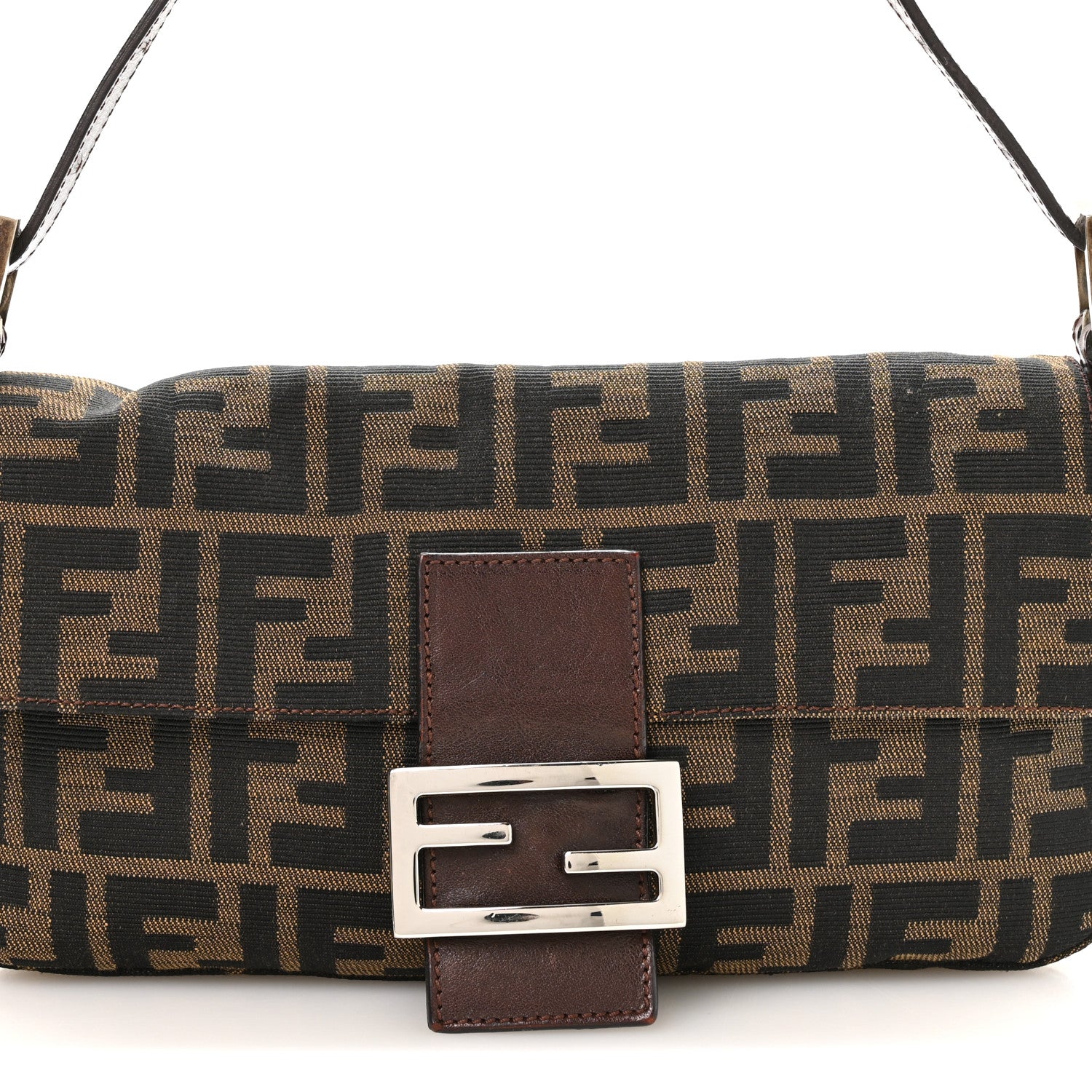 Fendi Zucca Baguette Tobacco 7 of 9
