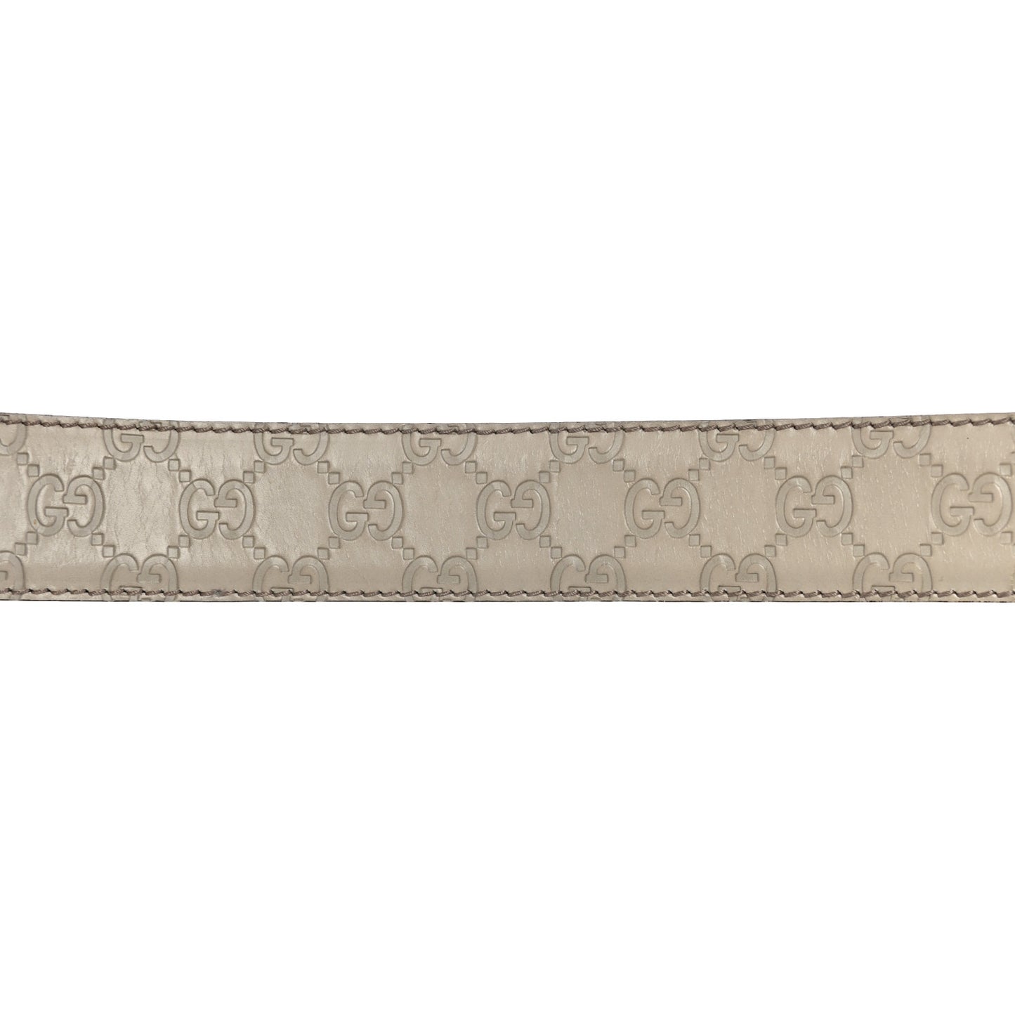 Guccissima Interlocking G 40mm Belt 80 32 Off White