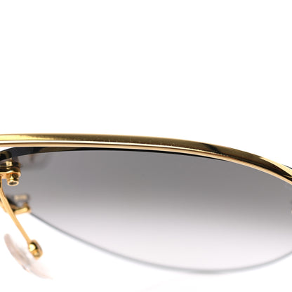 Louis Vuitton Monogram Grease Gradient Sunglasses Z1045W Grey 11 of 12