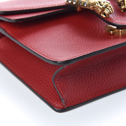 Gucci Calfskin Mini Dionysus Shoulder Bag Hibiscus Red 8 of 10