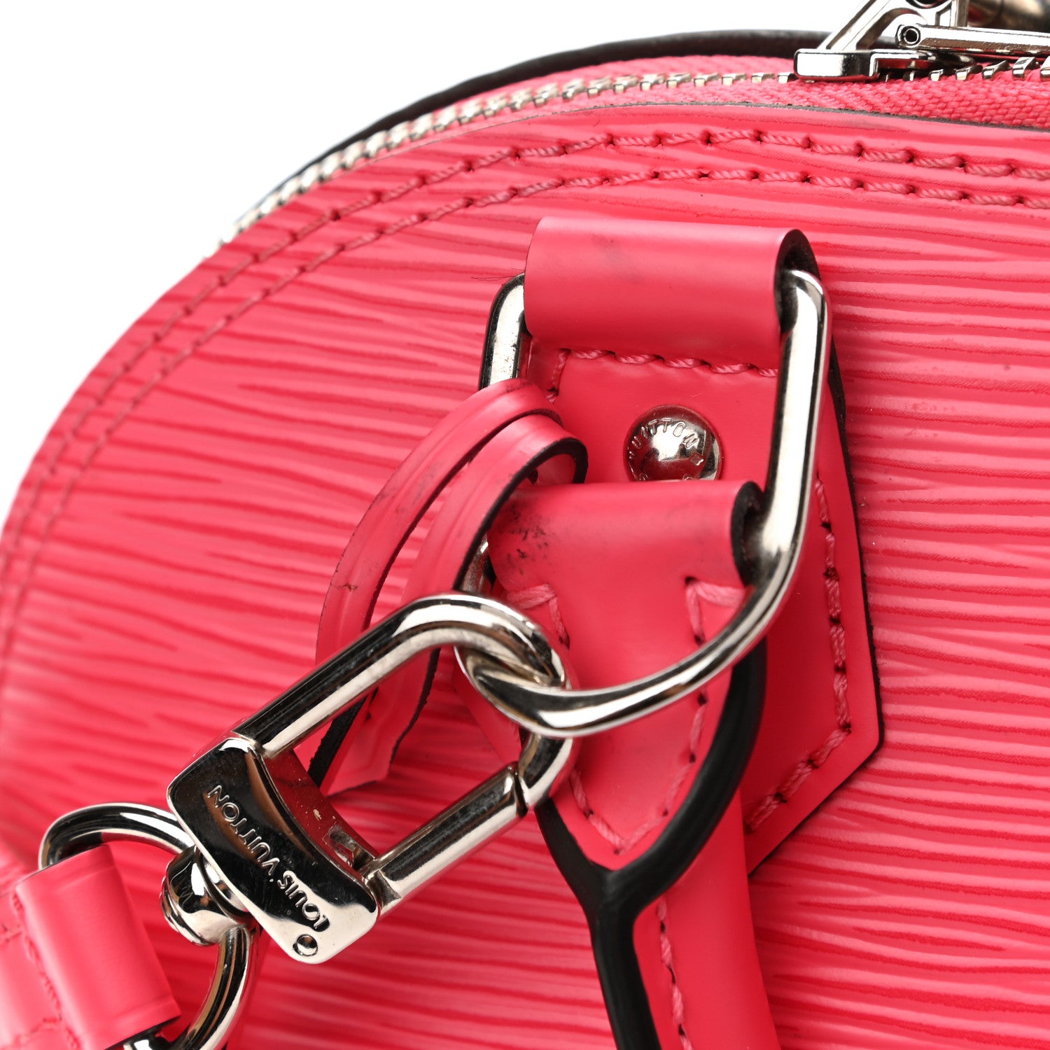 Louis Vuitton Epi Jacquard Alma BB Dragon Fruit 12 of 21