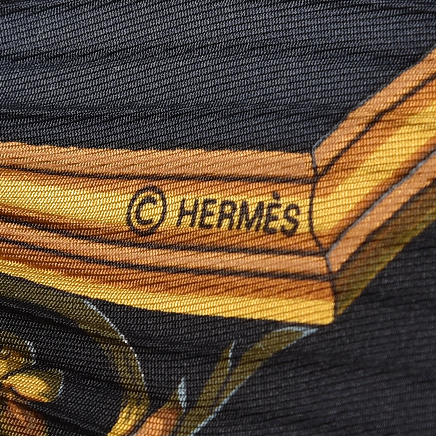 Hermes Silk Plisse Astrologie Scarf 90 3 of 4