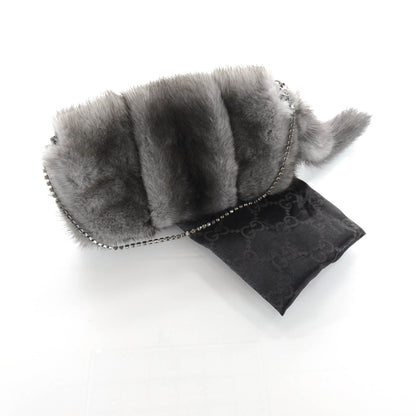 Gucci Fox Fur Tom Ford Jeweled Dragon Evening Bag 3 of 11