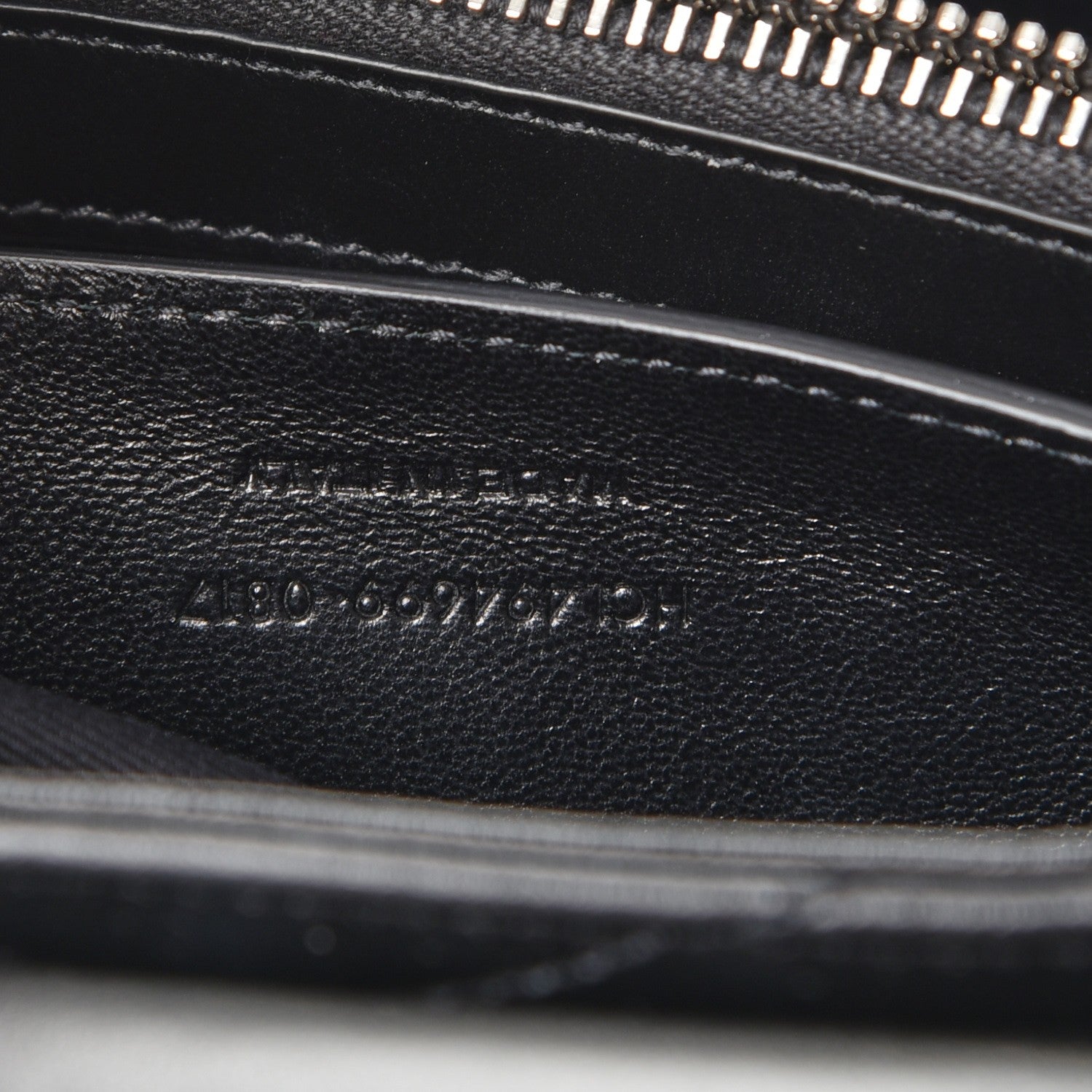 Saint Laurent Calfskin Y Quilted Monogram Small Loulou Chain Satchel Black 8 of 8