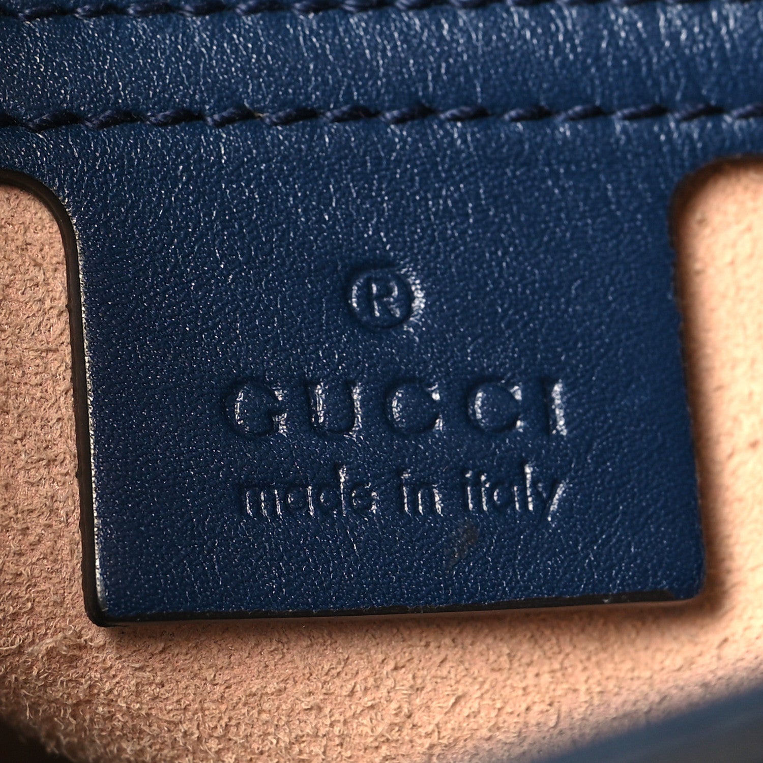 Gucci Soft Guccissima Signature Top Handle Tote Bag Blue Agata 6 of 12