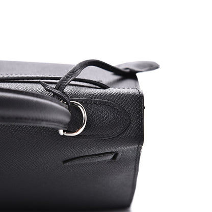 Hermes Epsom Kelly Sellier 28 Black 21 of 31