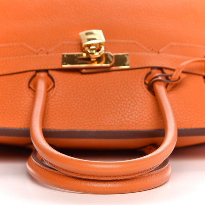Hermes Togo Birkin 35 Orange 23 of 37