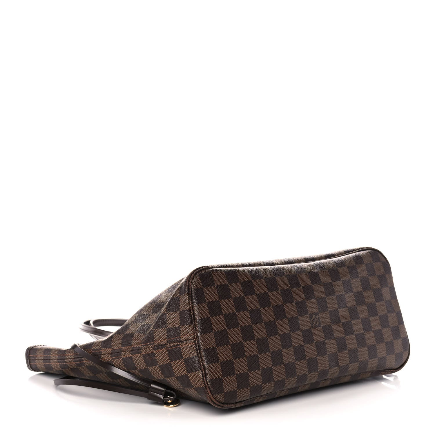 Louis Vuitton Damier Ebene Neo Neverfull MM Rose Ballerine 4 of 12