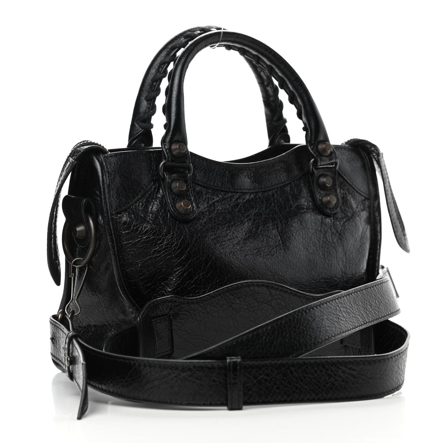 Balenciaga Agneau Classic Hardware Mini City Black 3 of 10