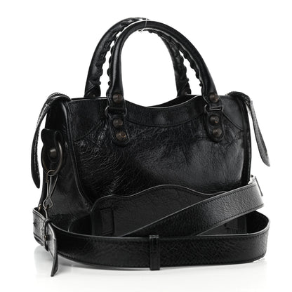Balenciaga Agneau Classic Hardware Mini City Black 3 of 10