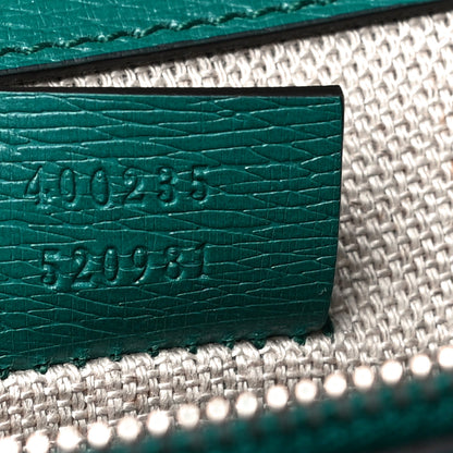 Gucci Calfskin Blooms Print Medium Dionysus Shoulder Bag Bright Emerald Multicolor 7 of 12