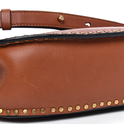 Chloe Calfskin Braided Small Hudson Shoulder Bag Caramel 5 of 6