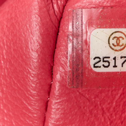 Chanel Caviar Quilted Mini Rectangular Flap Dark Pink 8 of 11