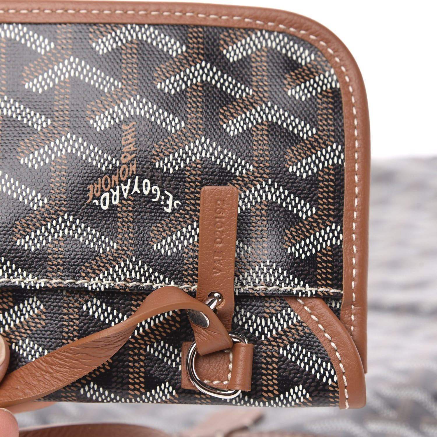 Goyard Goyardine Saint Louis GM Black Gold 7 of 9