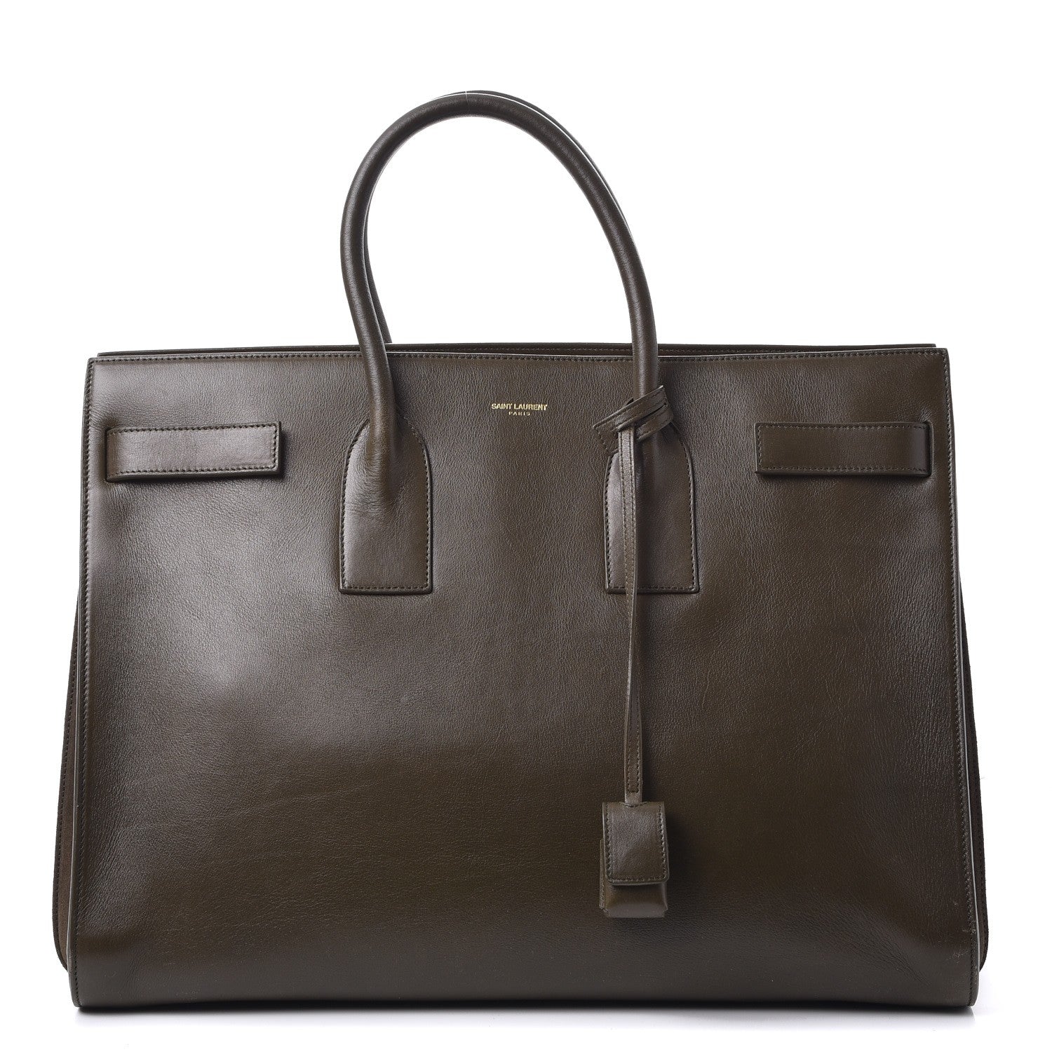 Saint Laurent Calfskin Large Sac De Jour Carryall Mousse 1 of 18