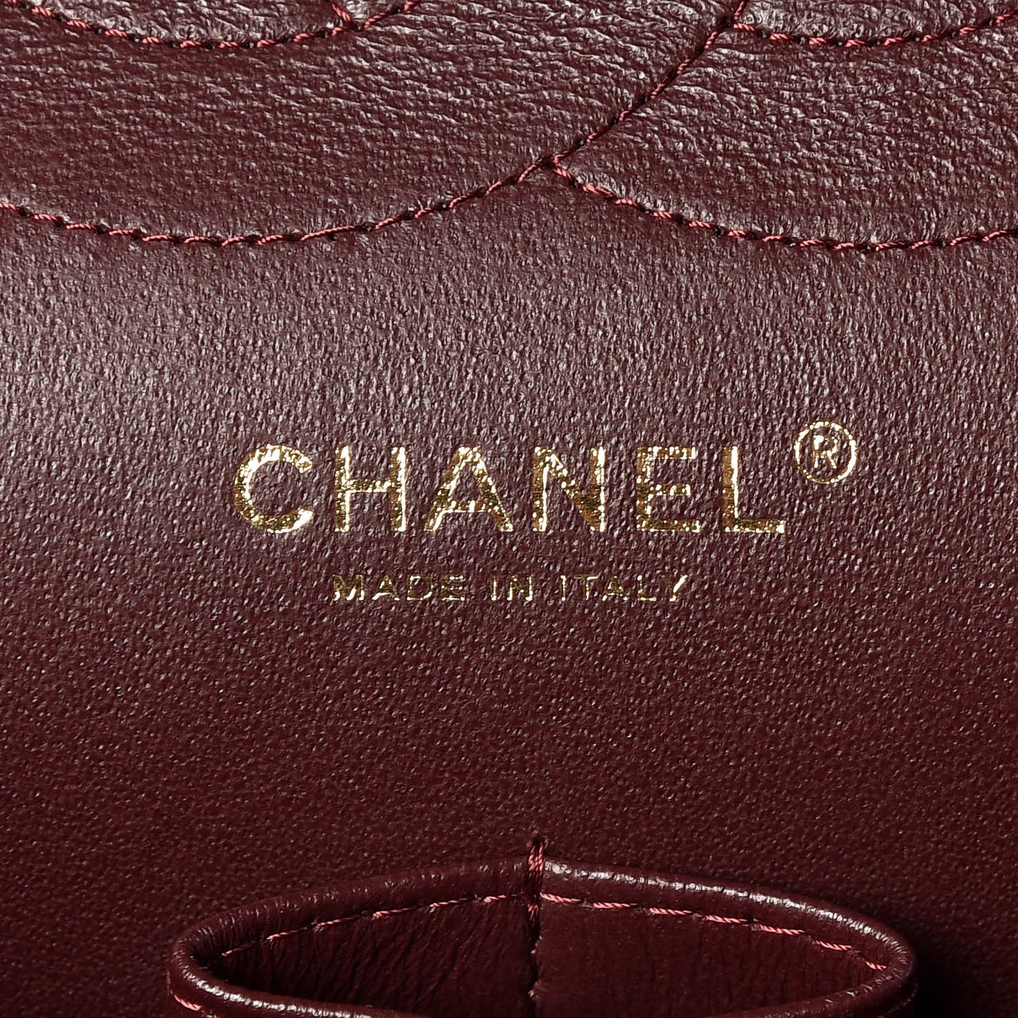 Lambskin Quilted Jumbo Double Flap Black