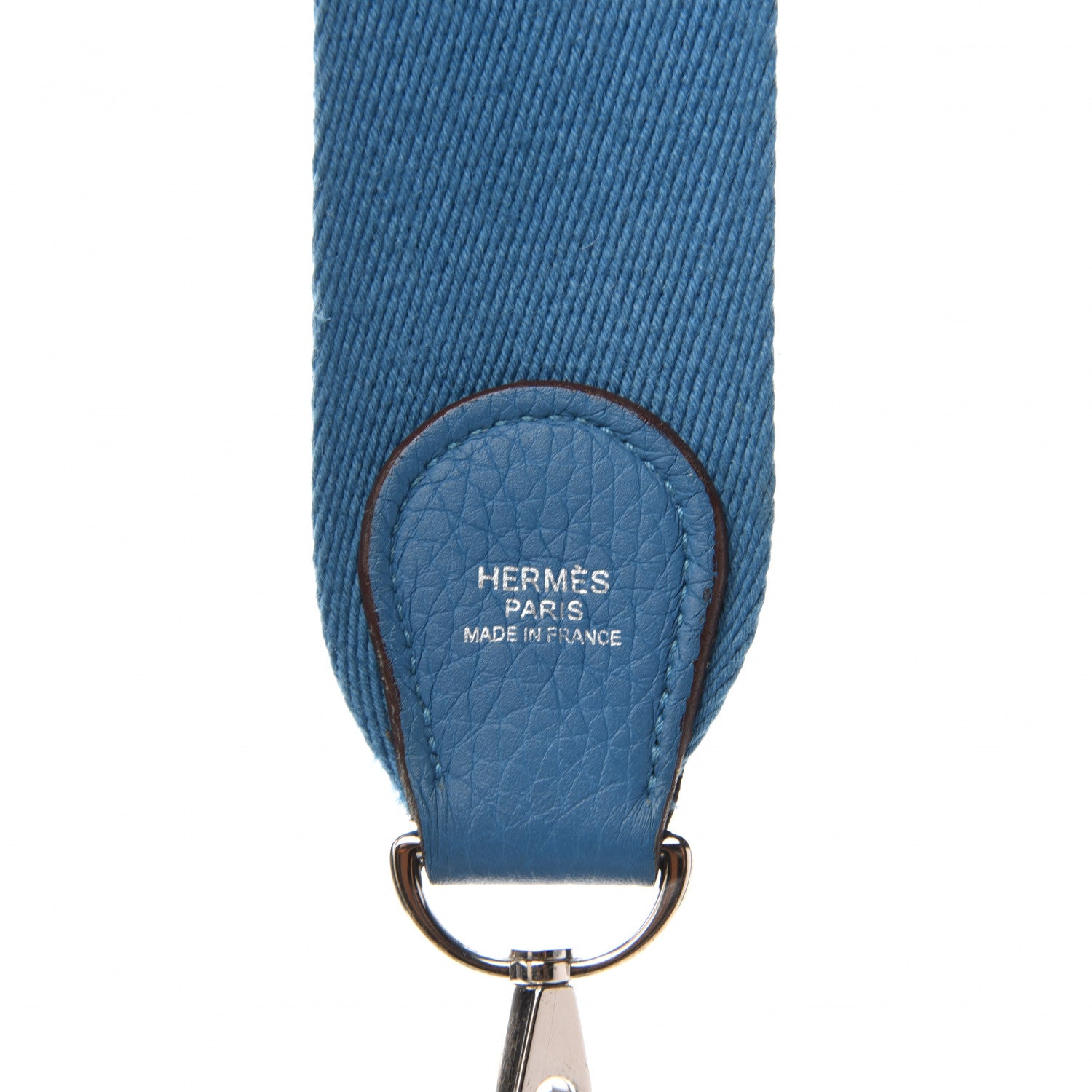 Hermes Taurillon Clemence Amazone Evelyne III GM Mykonos White 9 of 14