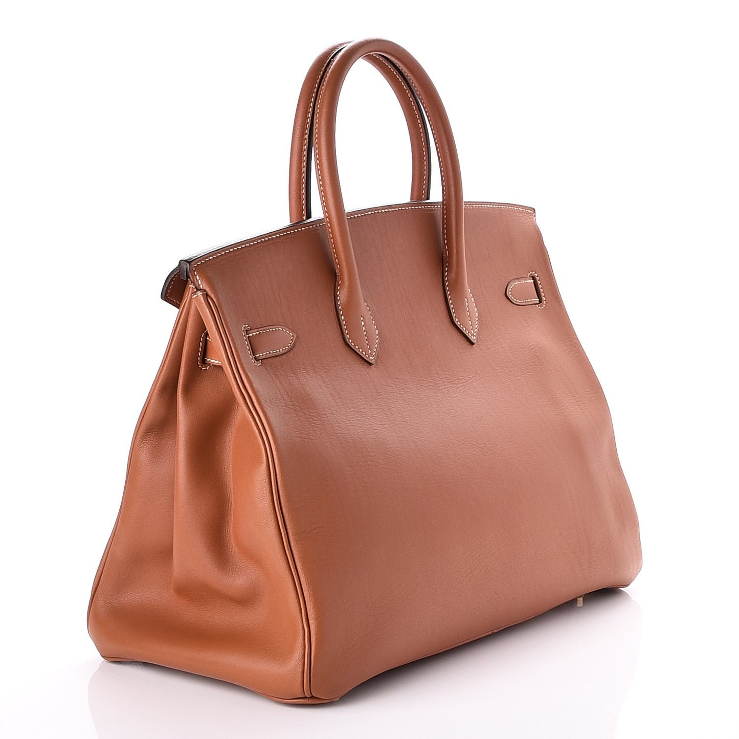 Natural Barenia Birkin 35 Fauve