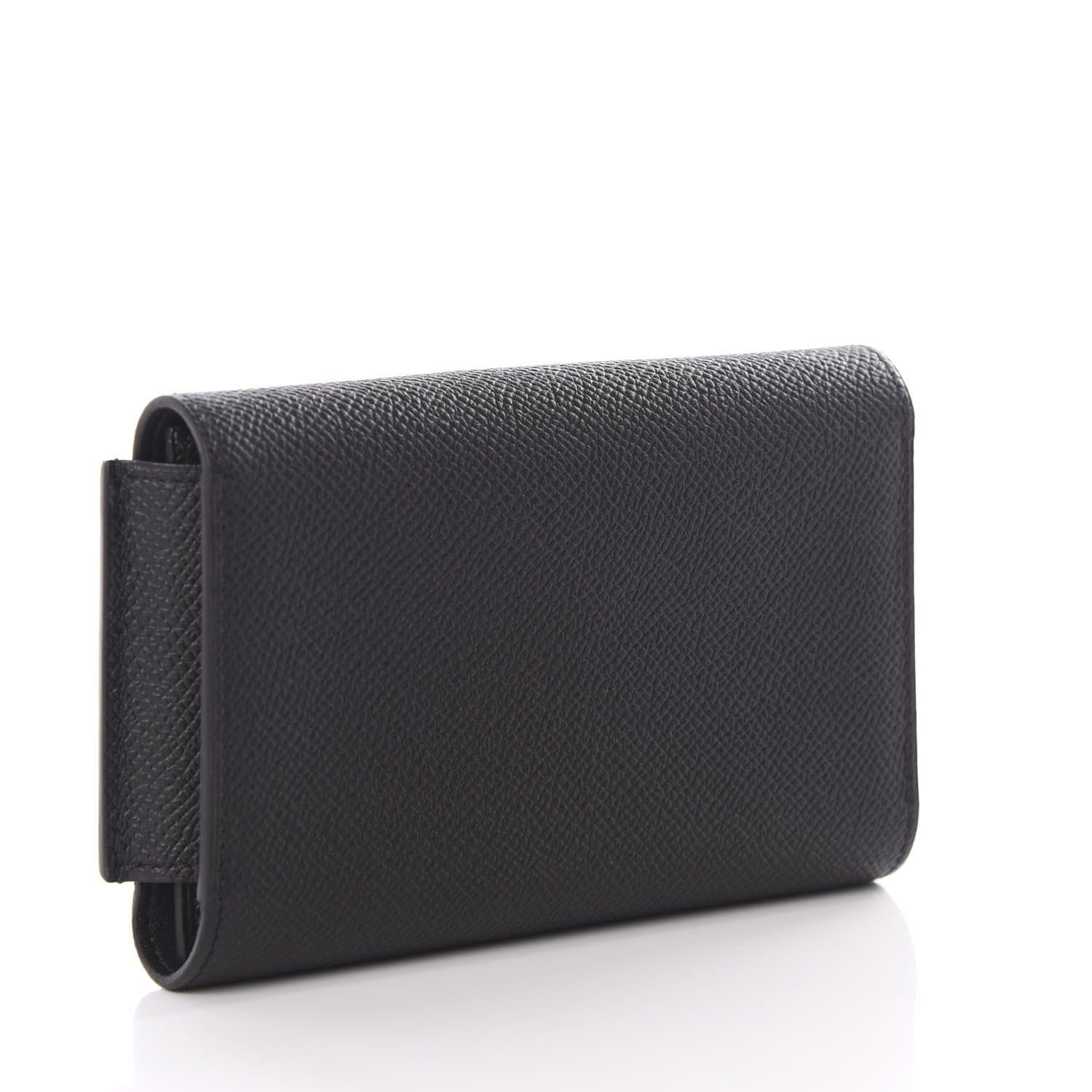 Hermes Epsom Short Passant Wallet Black 3 of 9