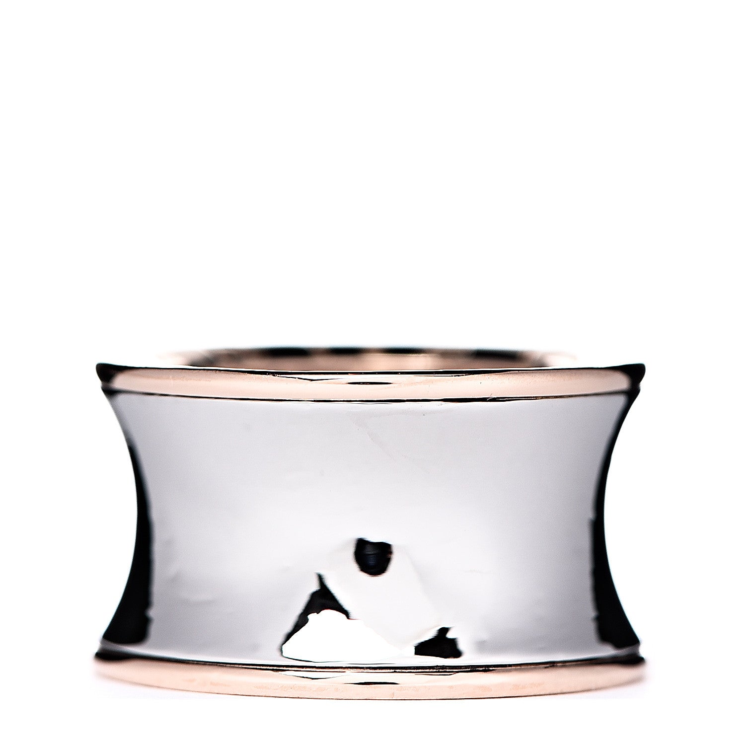 Bulgari Stainless Steel 18K Rose Gold Anish Kapoor B.Zero1 Ring 54 6.75 3 of 5